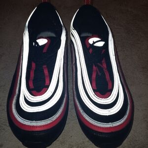 Bascily Red & Black Nike Air Max